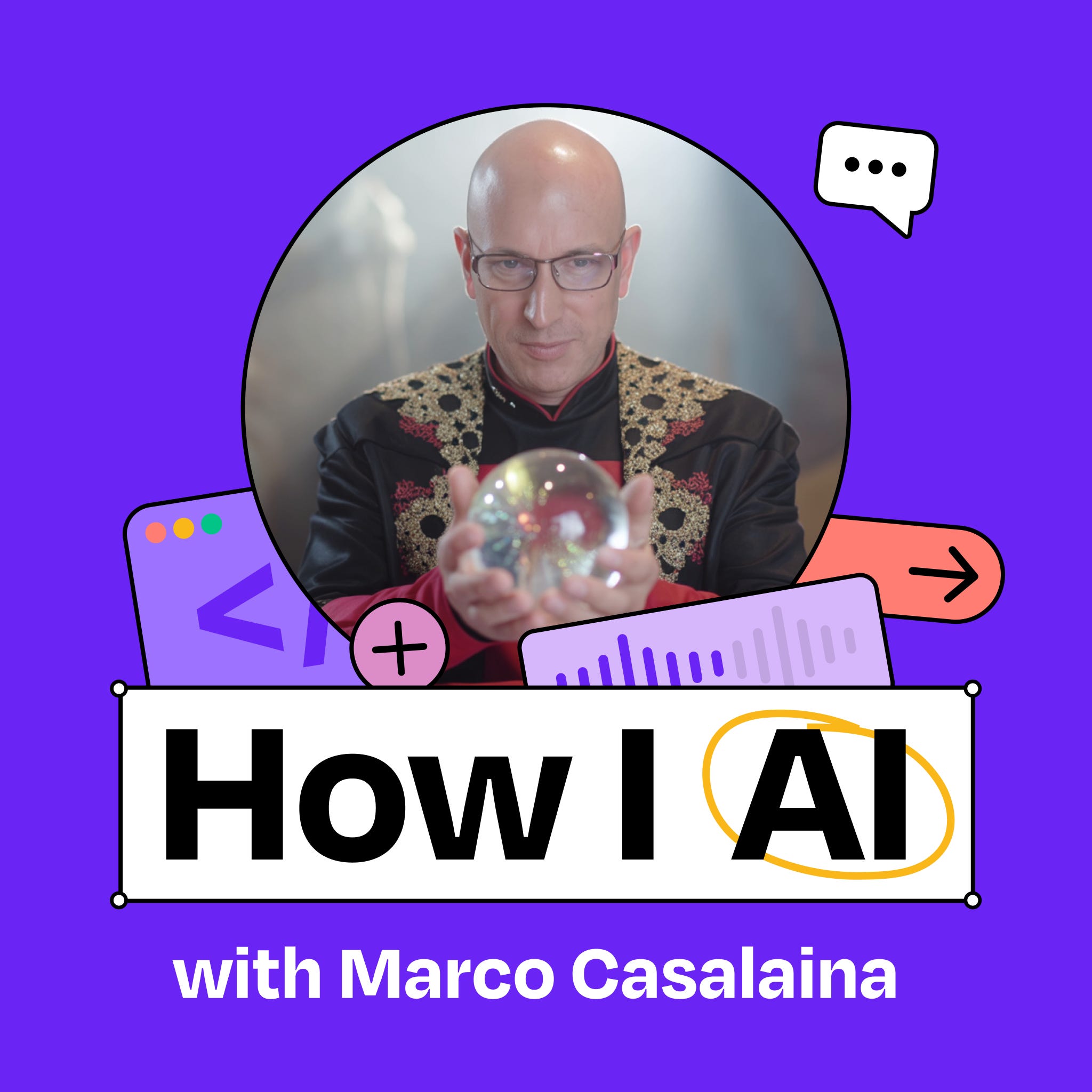 Vibe-coding a kid-friendly AI fortune teller for your Halloween festivities | Marco Casalaina (Microsoft VP) Episode cover