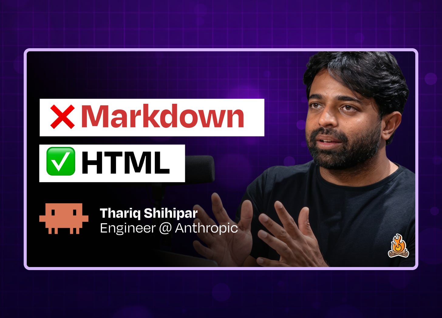 HTML is the new Markdown: How Anthropic engineers are building with Claude Code | Thariq Shihipar Episode cover