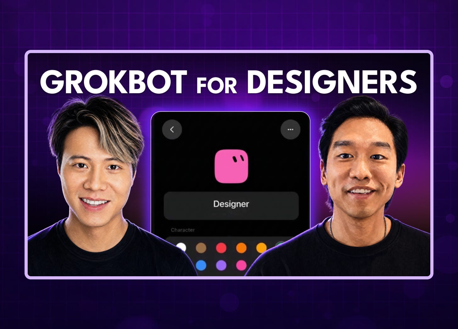 How Grok Bot designers use AI agents to build personal sites and product prototypes | John Bai & Peng Zheng Episode cover