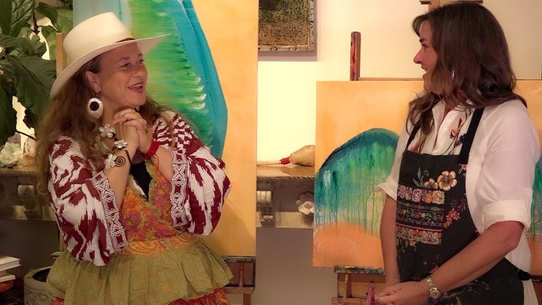 Why painting in relationship to trauma?