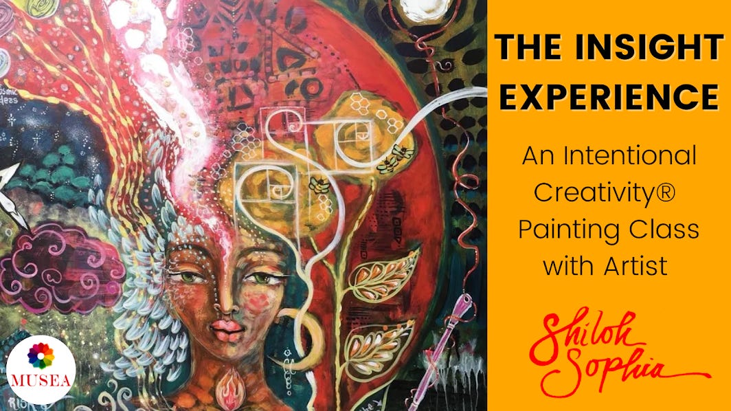 Complimentary 4 hour painting class + poem