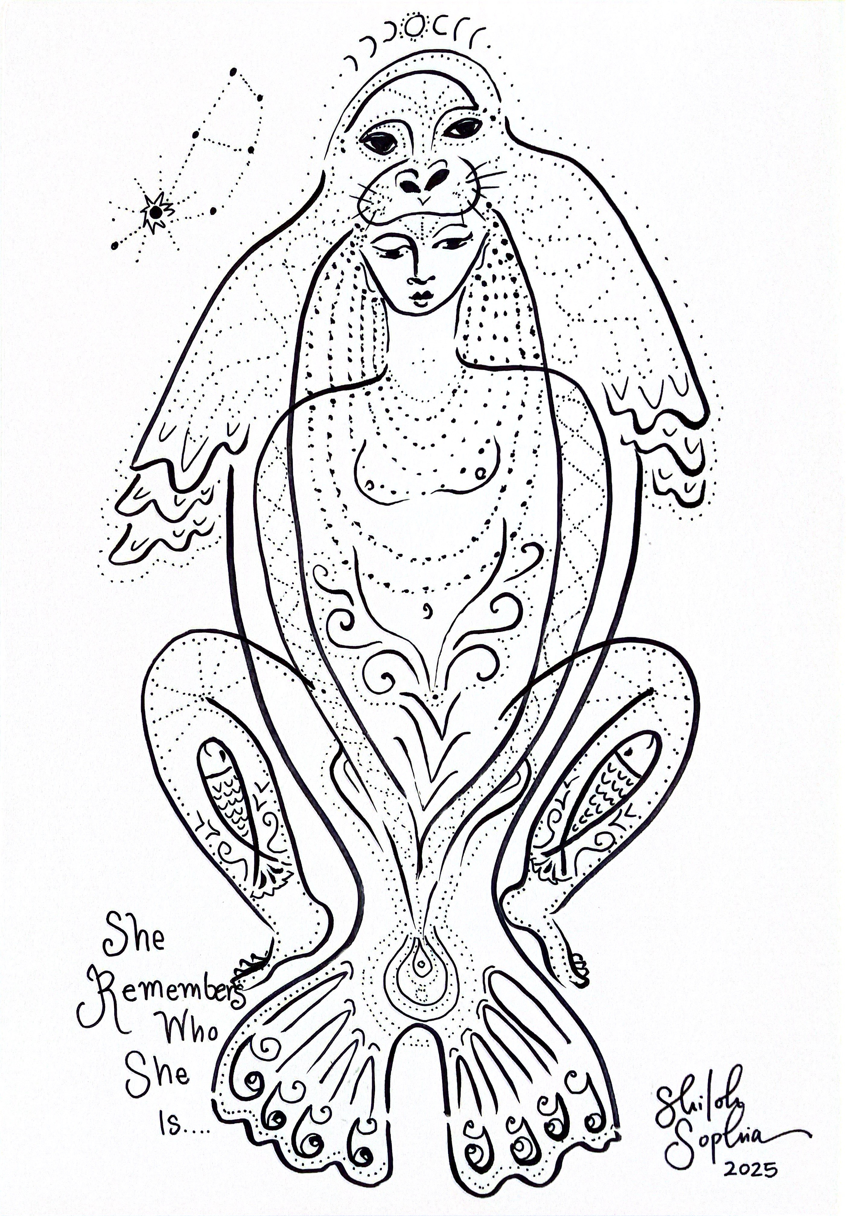 When Wild Woman asks for fresh narratives … what do we do?!? Enough with the bloody keys! 🔑 🩸