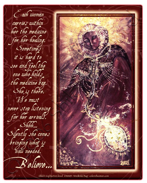 Medicine Woman poem episode artwork