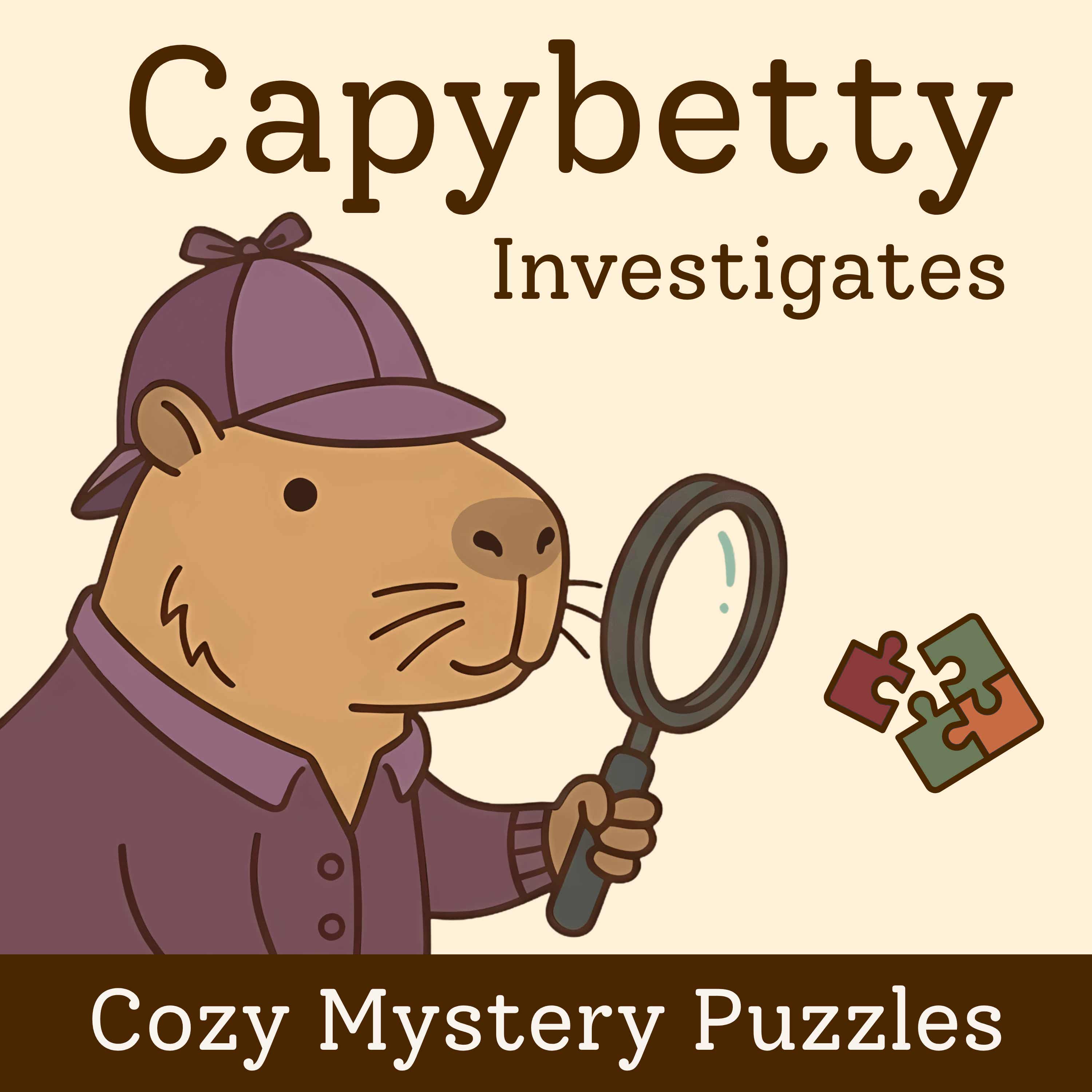 Podcast Capybetty Investigates Cozy Mystery Puzzles and Games