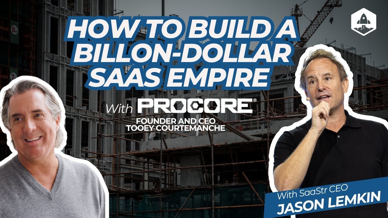 How Tooey Courtemanche Built a $1B+ ARR Construction SaaS Empire Over 23 Years