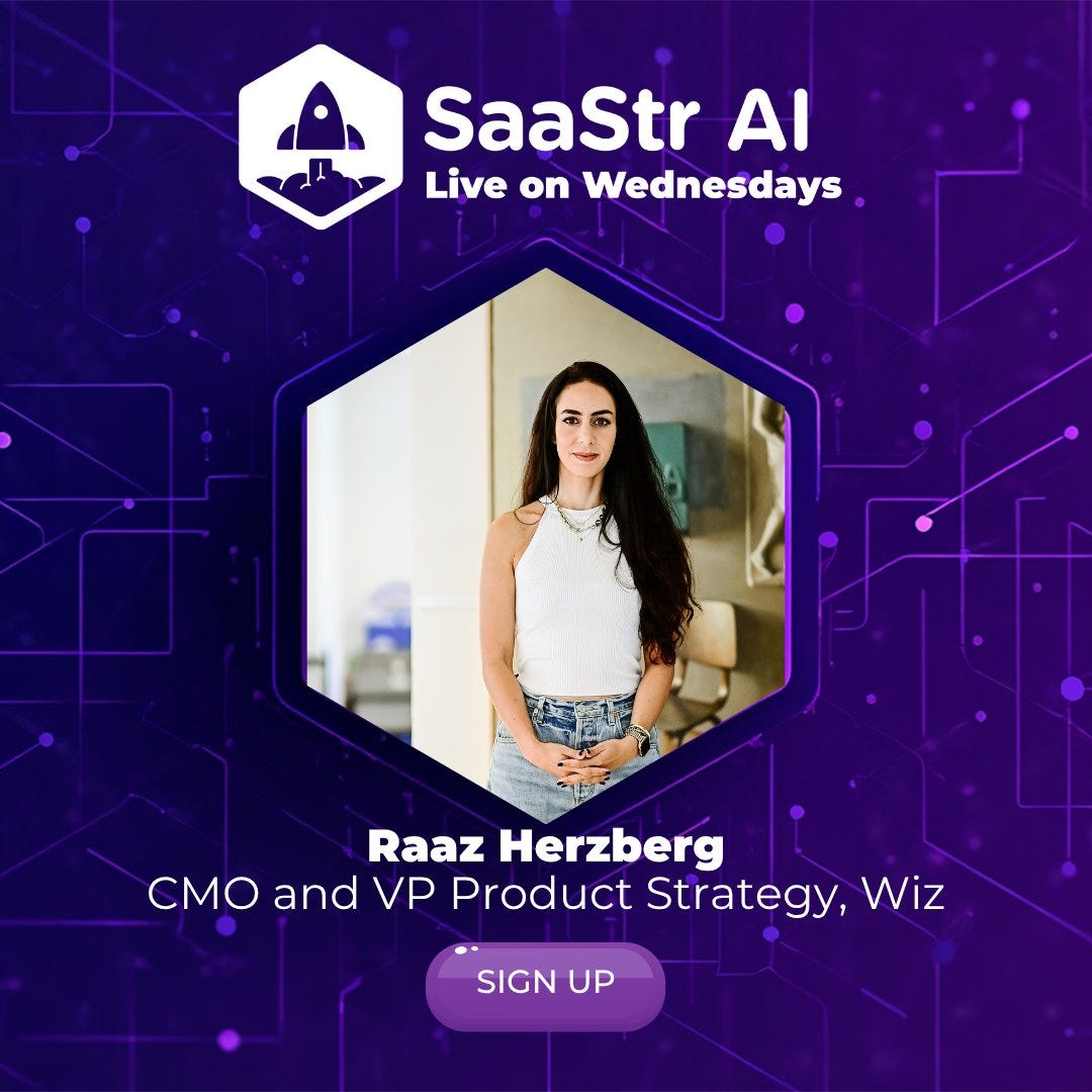 SaaStr Live: How Wiz's CMO Built a $32B Marketing Machine (Without Any Marketing Experience)