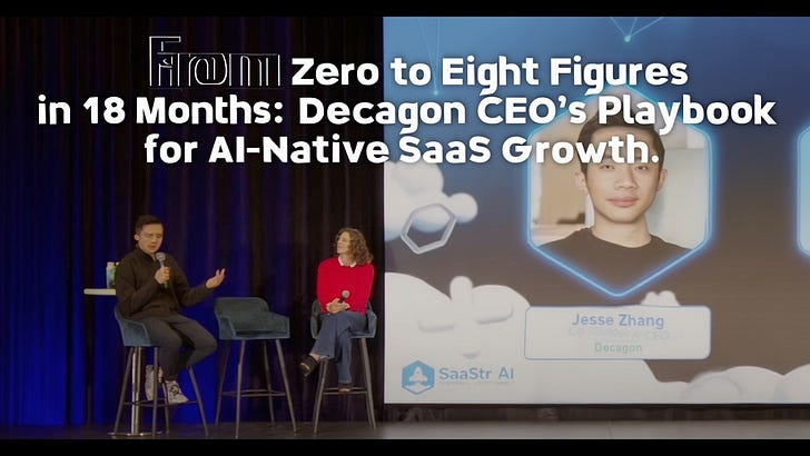From Zero to Eight Figures in 18 Months: Decagon CEO’s Playbook for AI-Native SaaS Growth. And Why They Partnered With Accel