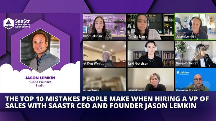 The Top 10 Mistakes I See In The VP of Sales Hiring Process