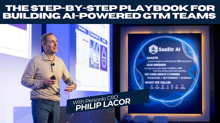 How Personio’s CRO Built an AI-Powered Go-To-Market in Just 6 Months: 5 Lessons and 5 Mistakes