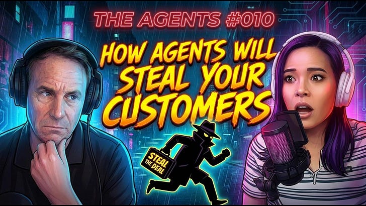 Claude Became Our AI VP of Product. We Moved 10 Years Off Marketo for $14. Our Agent Killed a $10K App in an Hour: The Agents #010 episode artwork