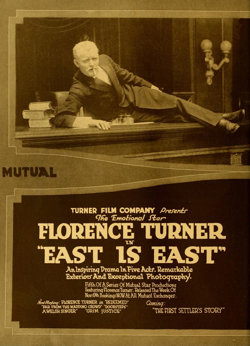 East is East (Nov. 9, 1916)