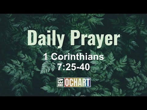 Daily Prayer by RevOchart