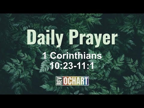 Daily Prayer by RevOchart