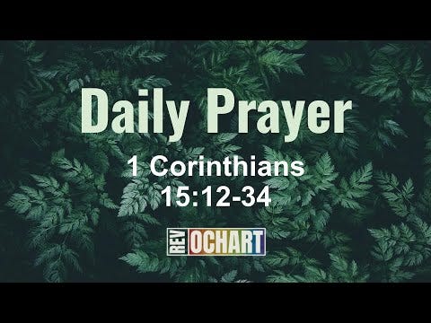 Daily Prayer by RevOchart