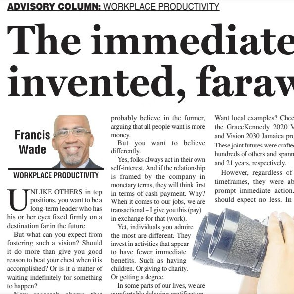 Charting Your Course: How a Faraway Future Shapes Your Present Charting Your Course: How a Faraway Future Shapes Your Present