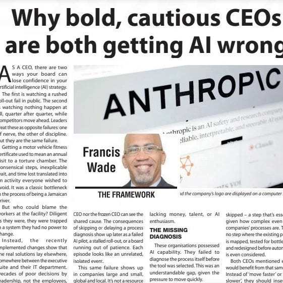 The One Diagnostic Step Every Failed AI Rollout Skipped