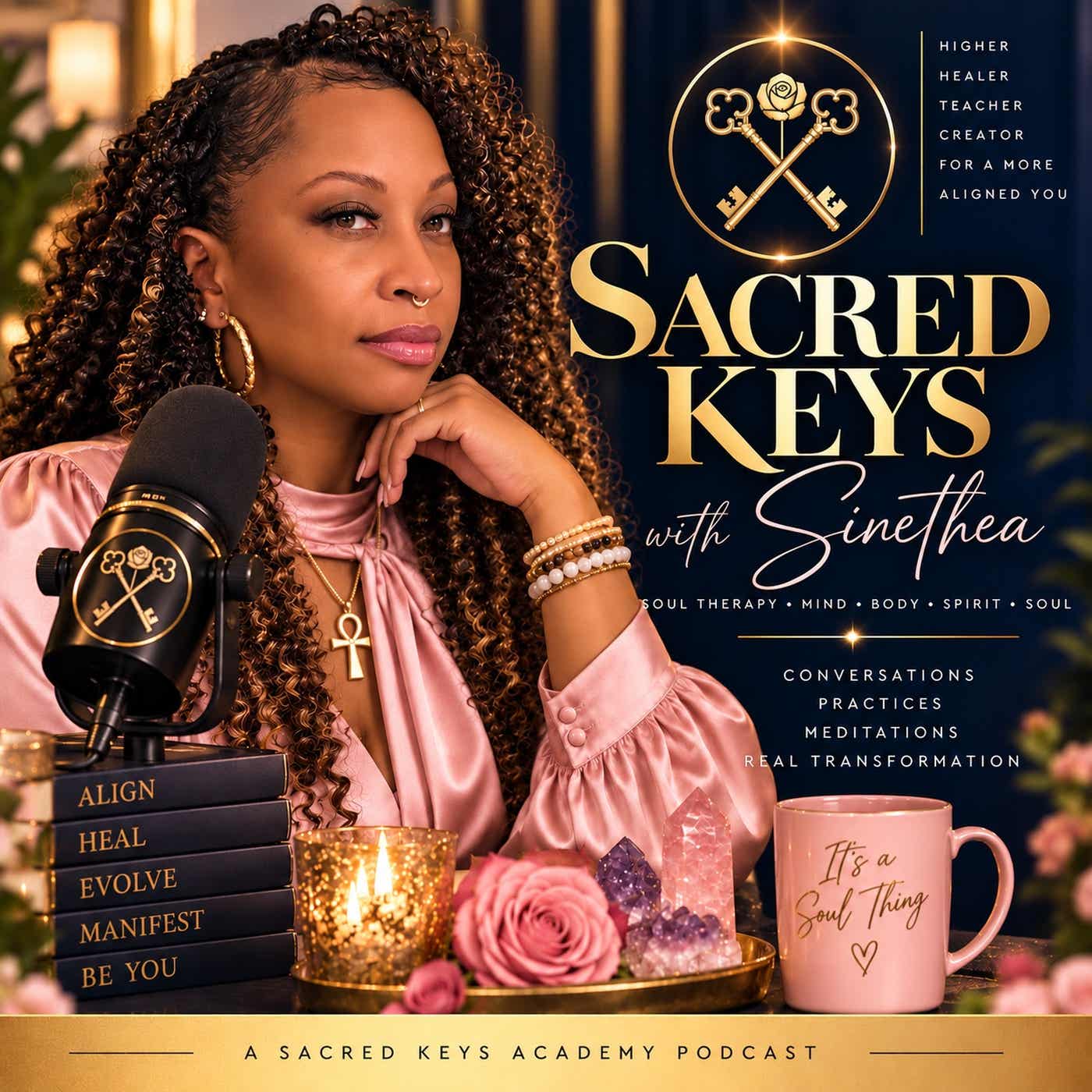 Sacred Keys with  Sinethea Podcast podcast artwork