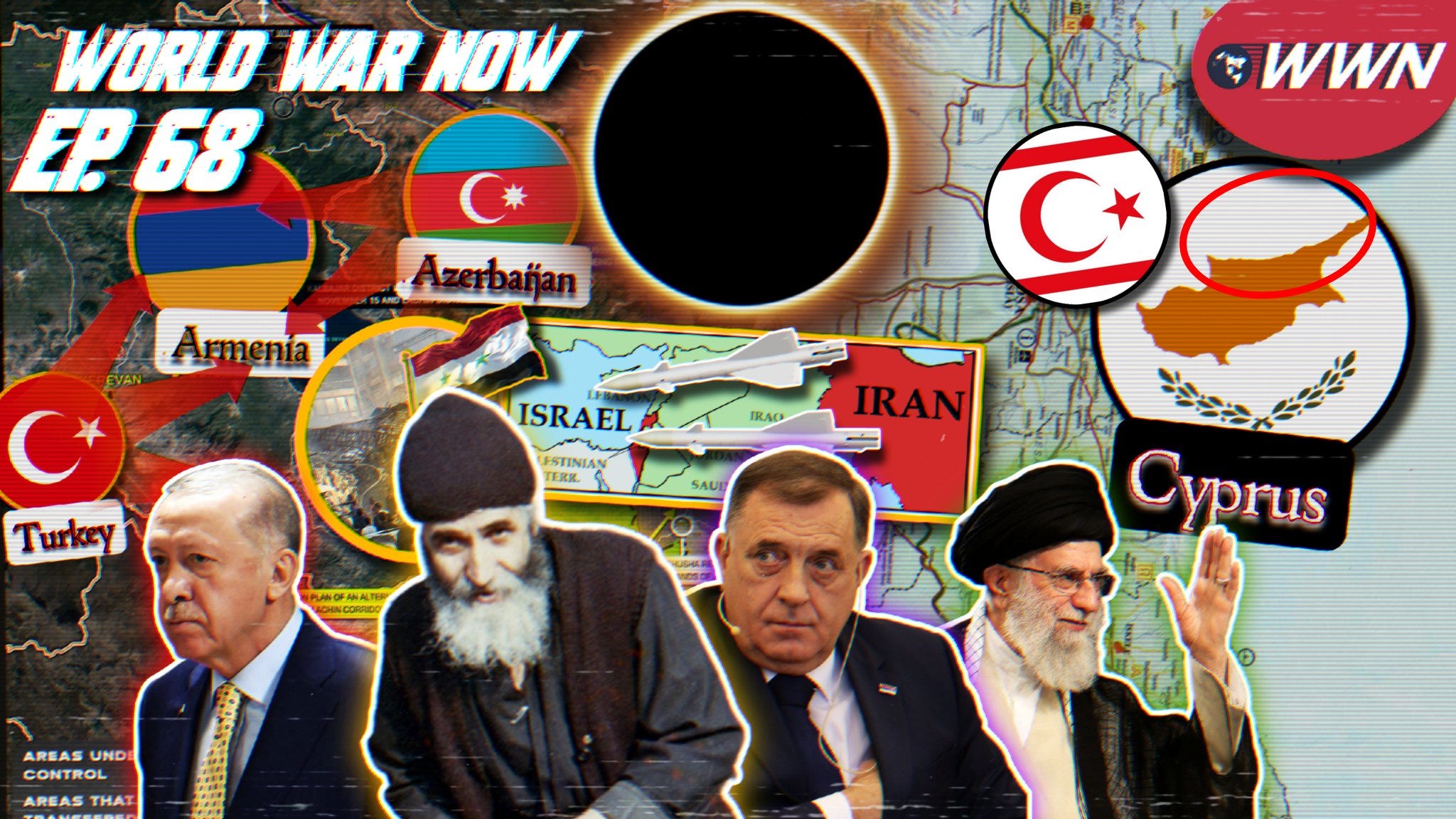 Iran STRIKING Israel, WWIII Heating Up, Solar Eclipse, Srpska, Cyprus, & MORE! WWN Ep. 68