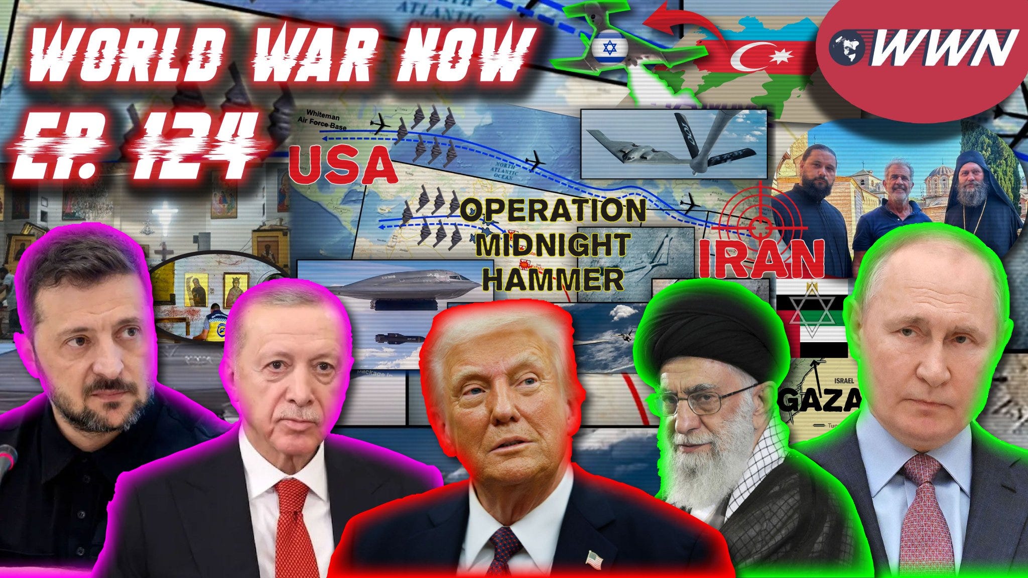 IRAN/ISRAEL CEASEFIRE?! New Gaza Plan, Damascus Martyrs, Caucuses Chaos, Russia/Ukraine, & MORE! WWN Ep. 124