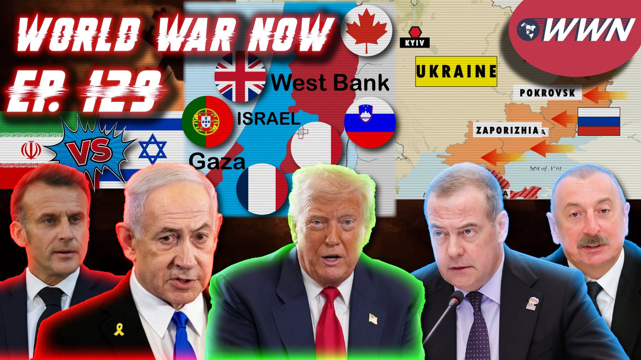 RUSSIA-US WAR?! Palestine Recognition, New Gaza Plan, Turkey Expanding, China/Taiwan, & MORE! WWN Ep. 129