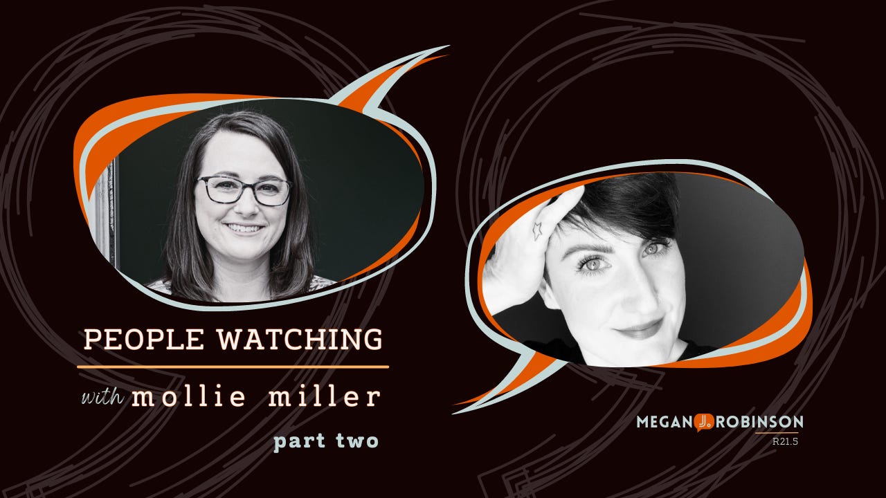 People Watching with Megan J. Robinson