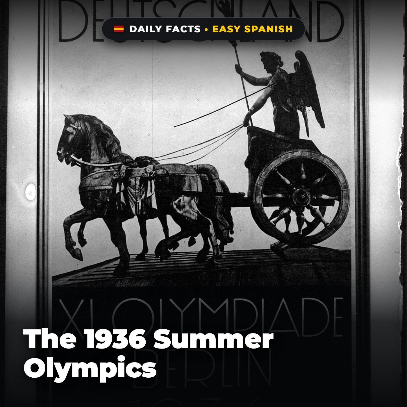 The 1936 Summer Olympics in Easy Spanish episode artwork