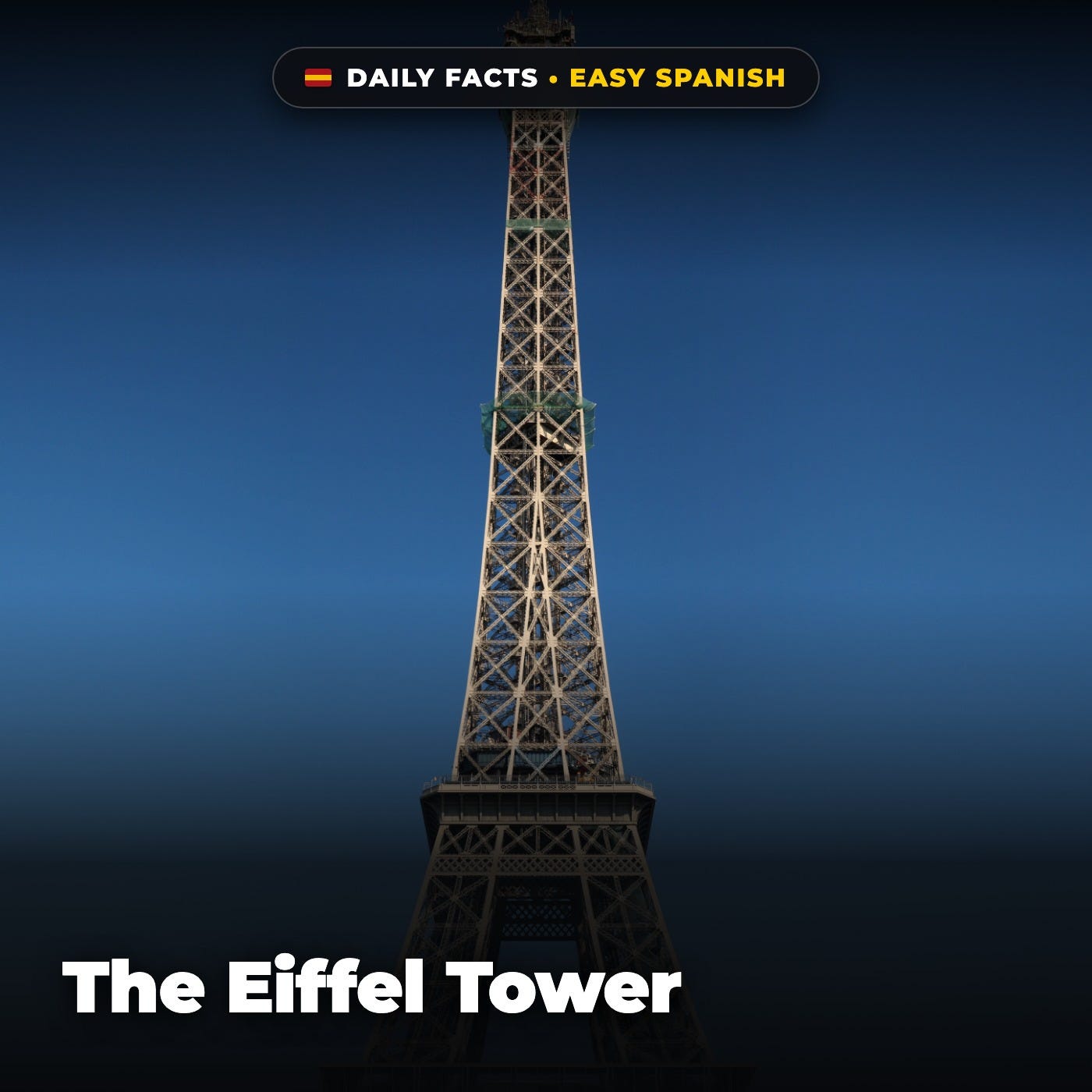 The Eiffel Tower in Easy Spanish episode artwork