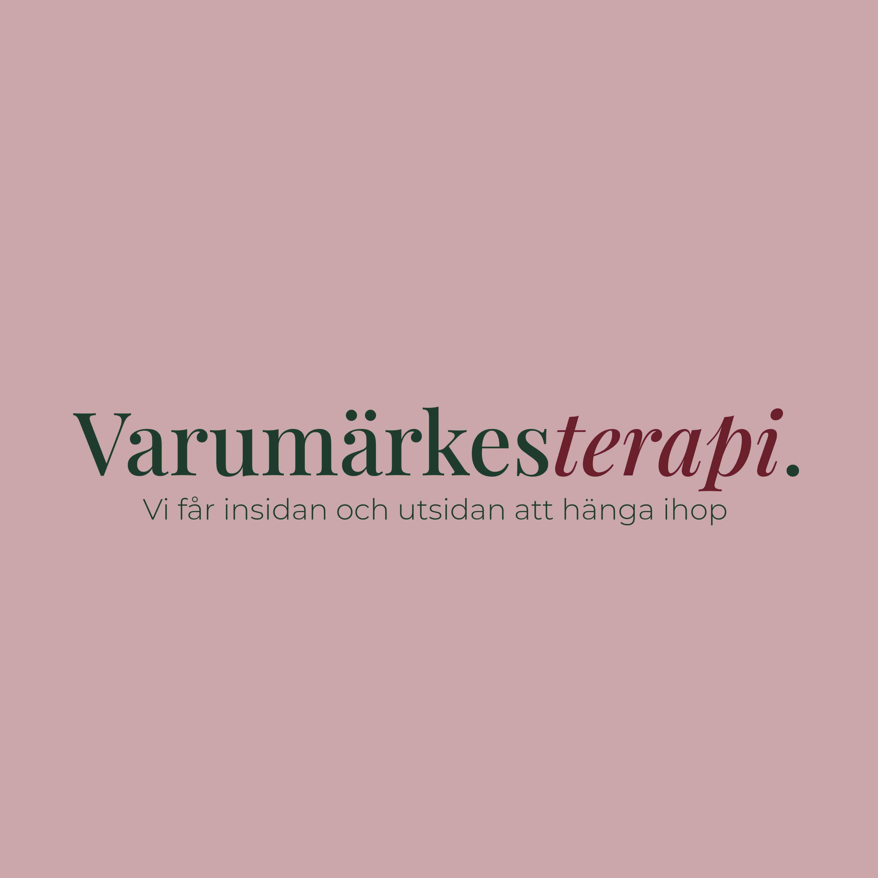 Varumärkesterapi podcast artwork