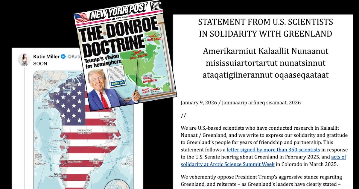 Meet U.S. Scientists Working in Greenland Who are Urging Trump to Respect Greenlanders