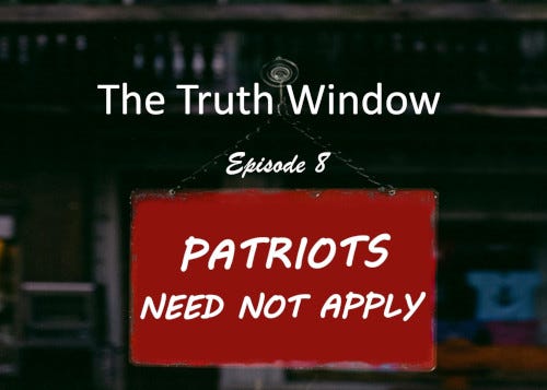 Patriots Need Not Apply episode artwork