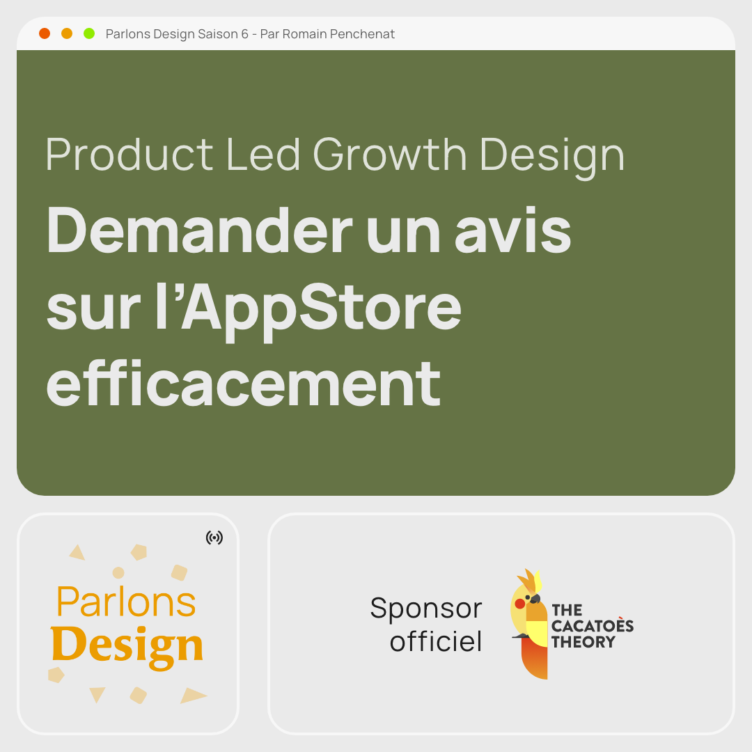 #280 GrowthDesign : Demander une review sur l’AppStore