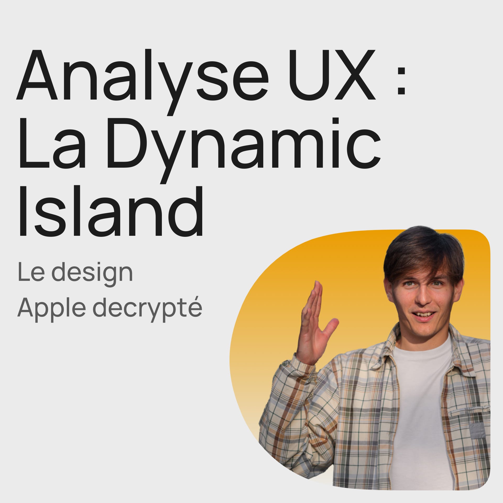 #308 UX Review : La dynamic island de l'iPhone 15 Pro