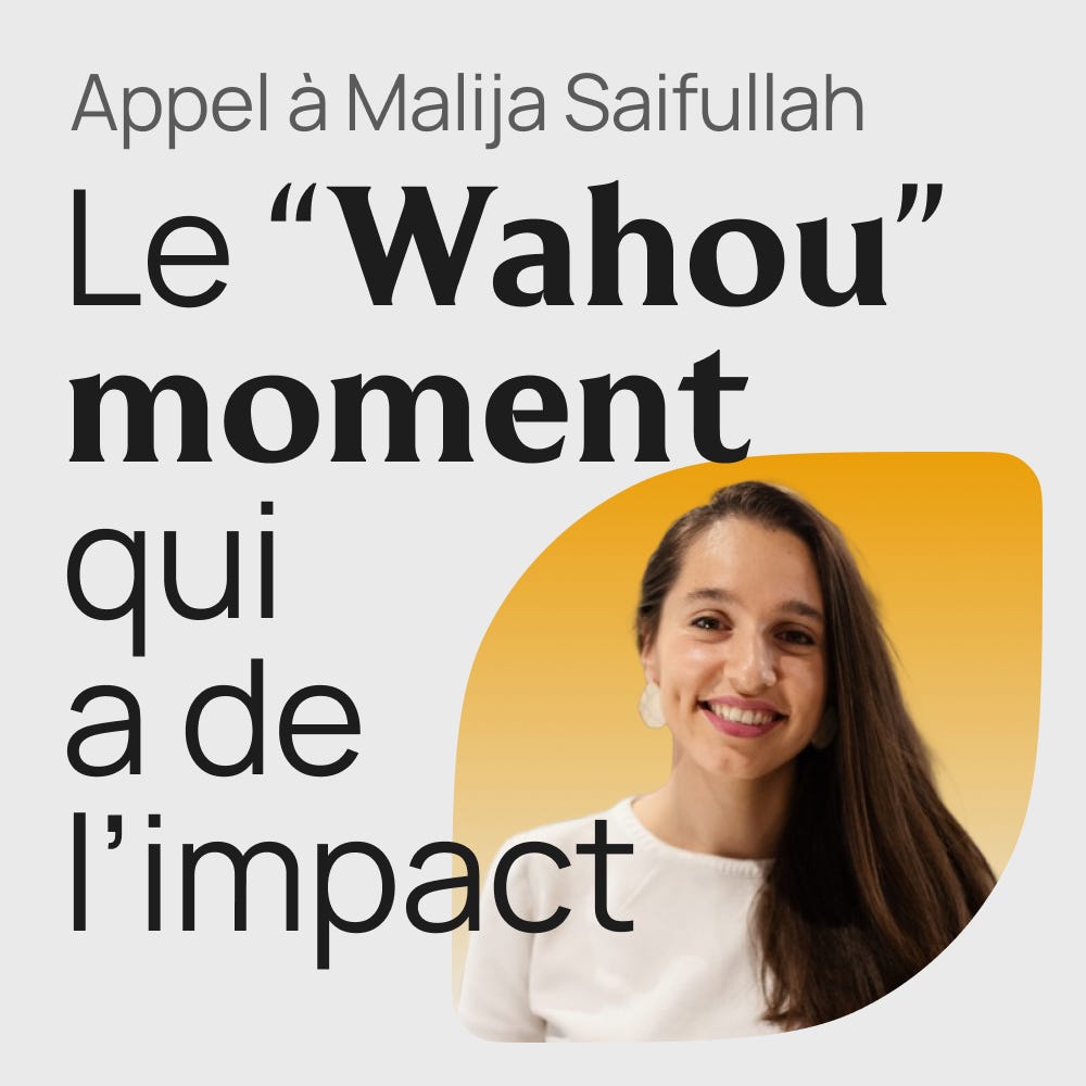 #413 Guide design: Un waouh moment a impact - Malija Saifullah