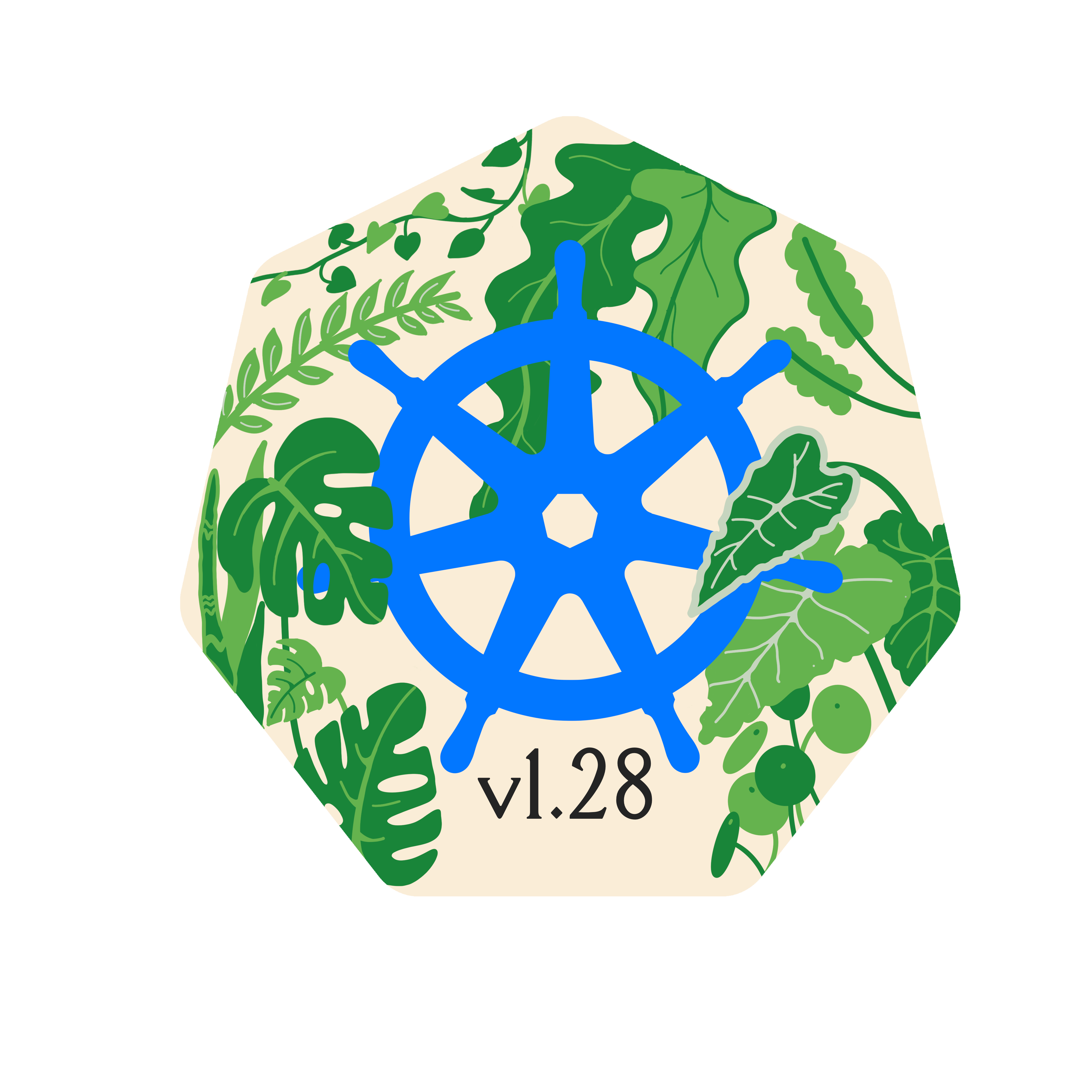The Kubernetes 1.28 release interview episode artwork