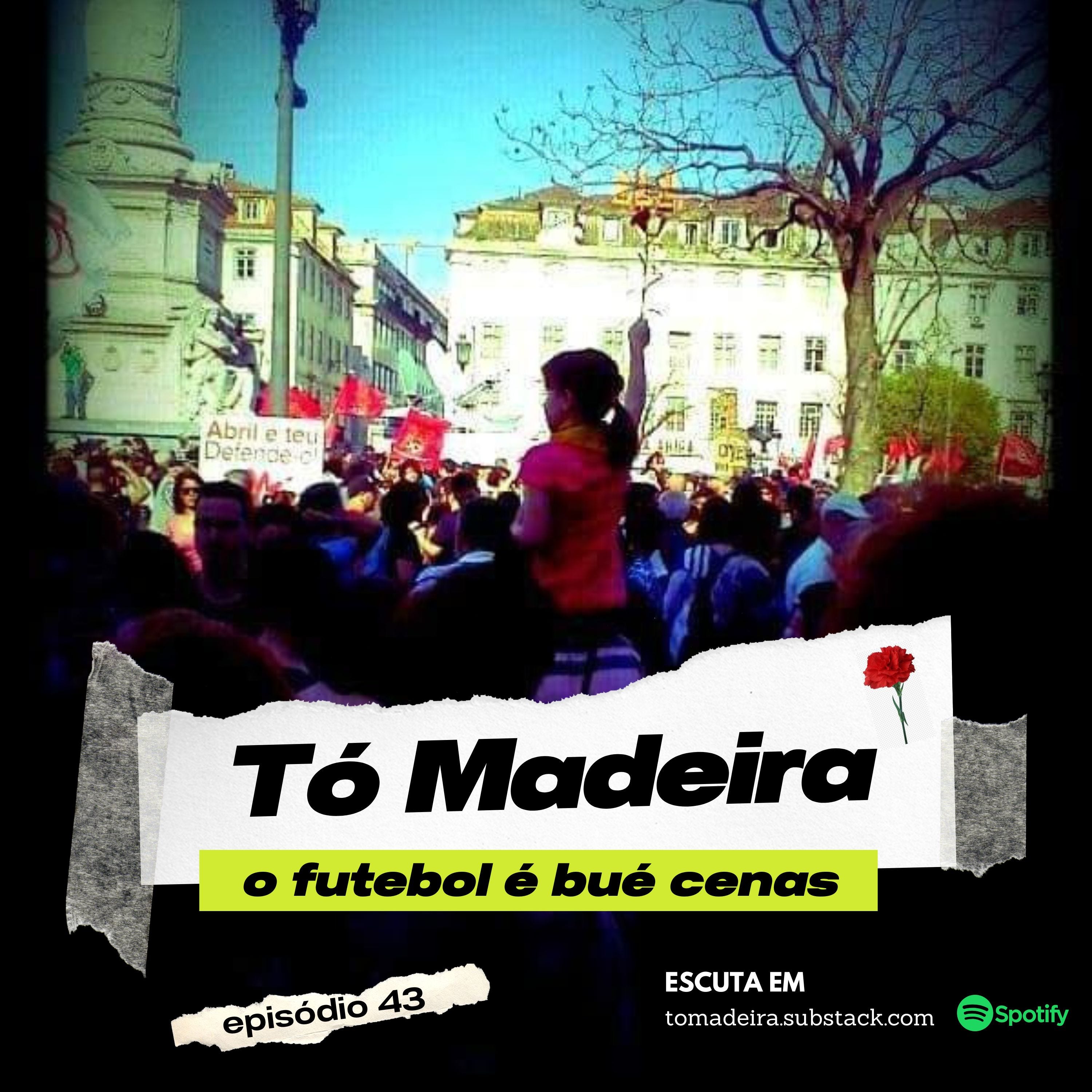 Ep.43 Vem ginasticar (ode aos 50 Anos da Constituição e ao Art.79º) episode artwork