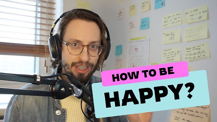 E5: How To Figure Out What Makes You Happy (A Simple Exercise)  - podcast episode cover