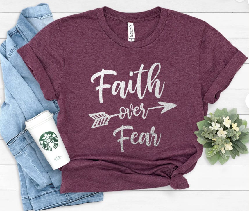 Why "Faith Over Fear" T-Shirts Creep Me Out episode artwork