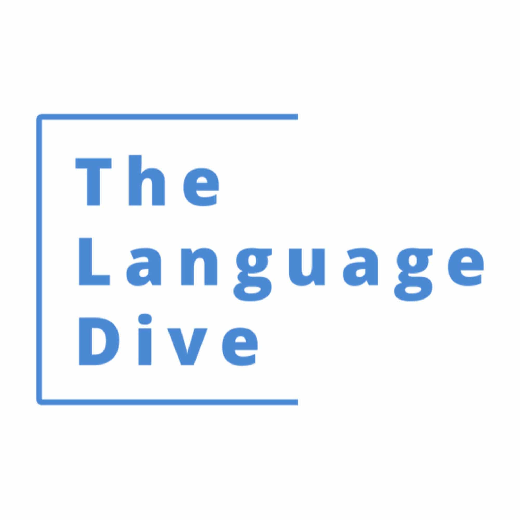 The Language Dive Podcast podcast artwork