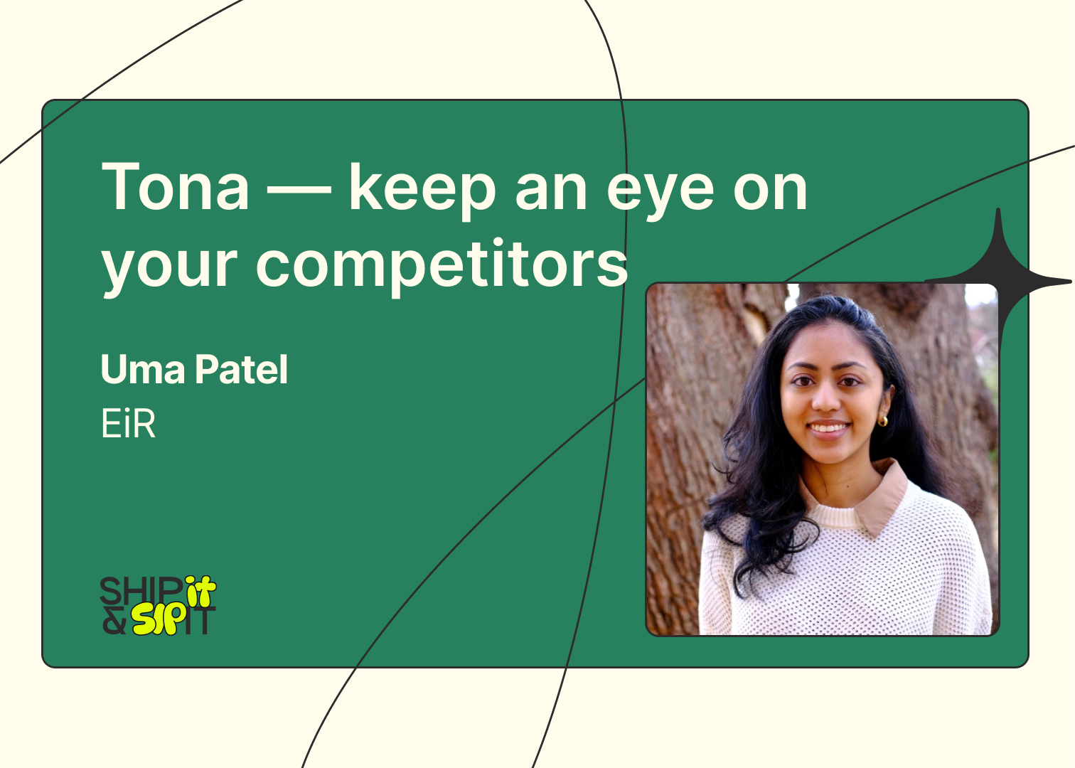 Keep an eye on your startup's competitors with Tona