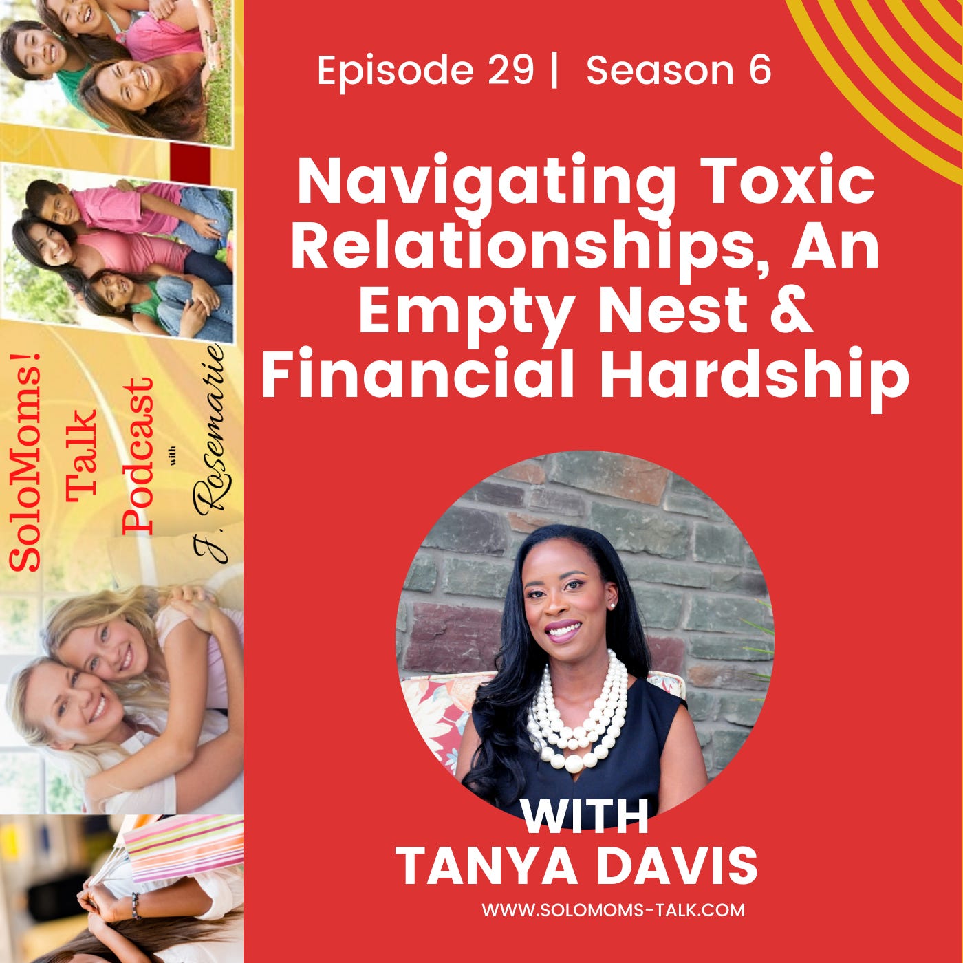 Navigating Toxic Relationships, An Empty Nest & Financial Hardship w/ Tanya Davis episode artwork