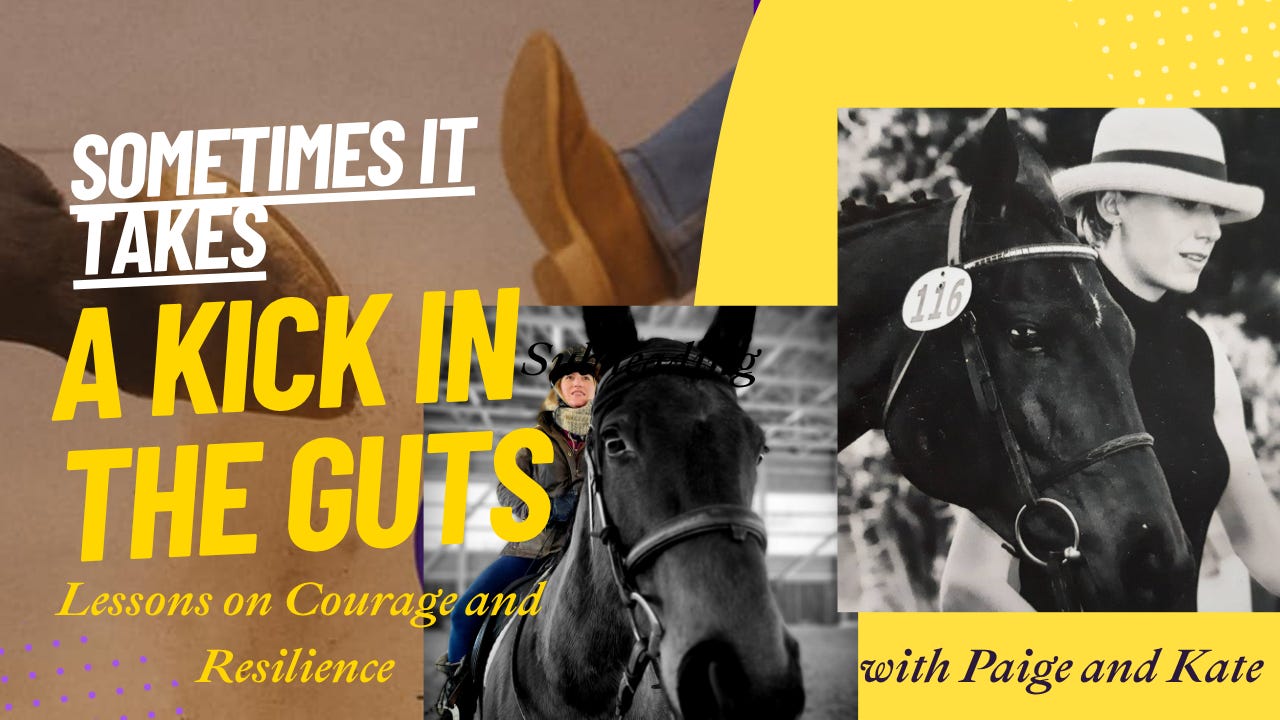 Sometimes It Takes a Kick in The Guts