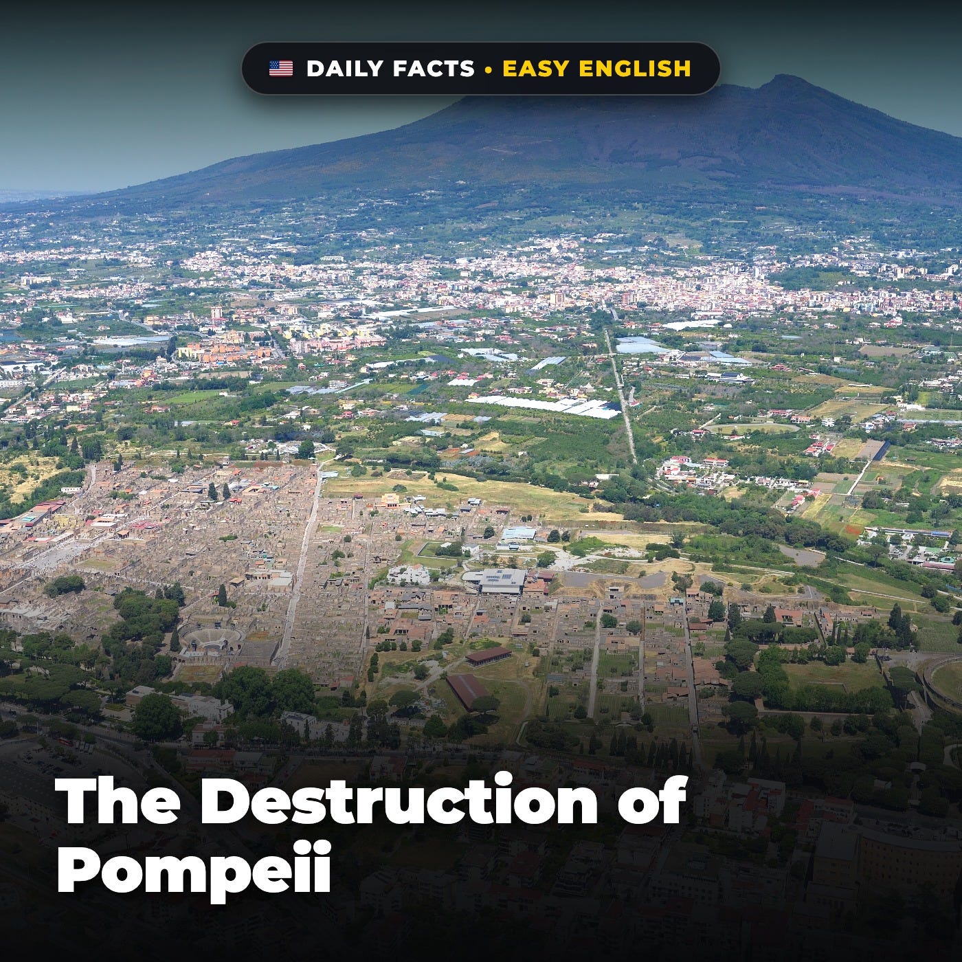 The Destruction of Pompeii in Easy English episode artwork