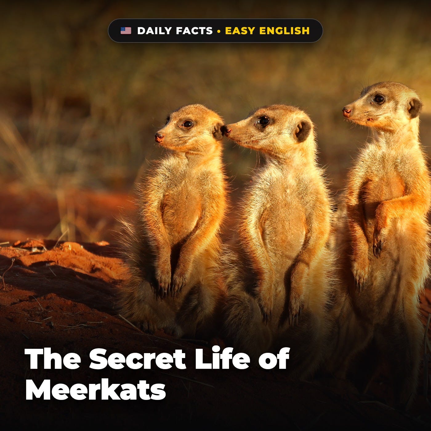 The Secret Life of Meerkats in Easy English episode artwork