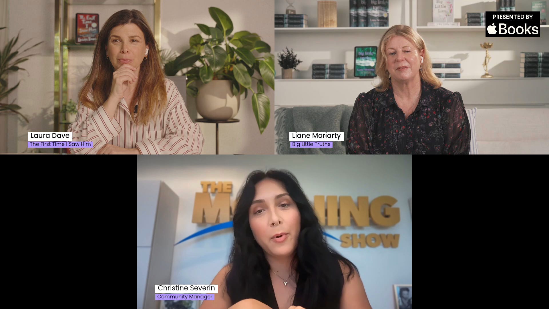 September Book Club Live: Liane Moriarty in conversation with Laura Dave