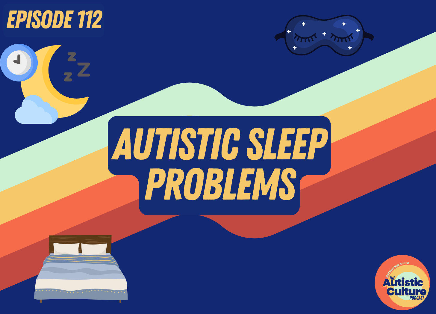 Autistic Sleep Problems (Episode 112) - podcast episode cover