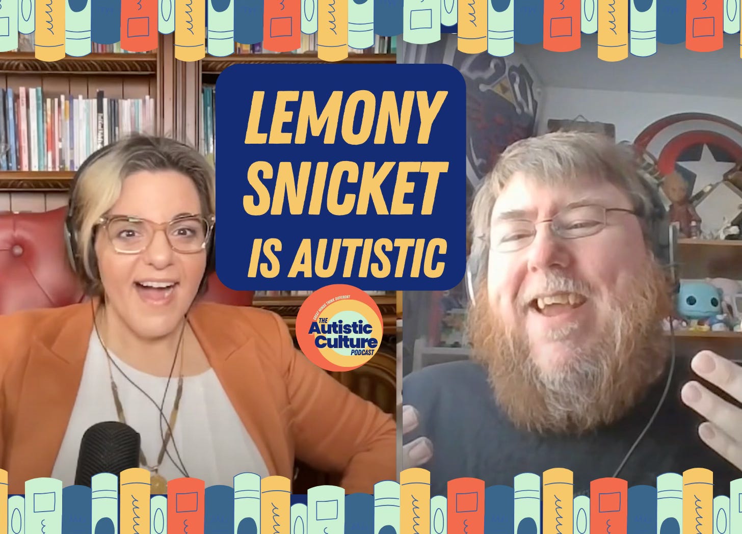 Lemony Snicket is Autistic (Episode 06) - podcast episode cover