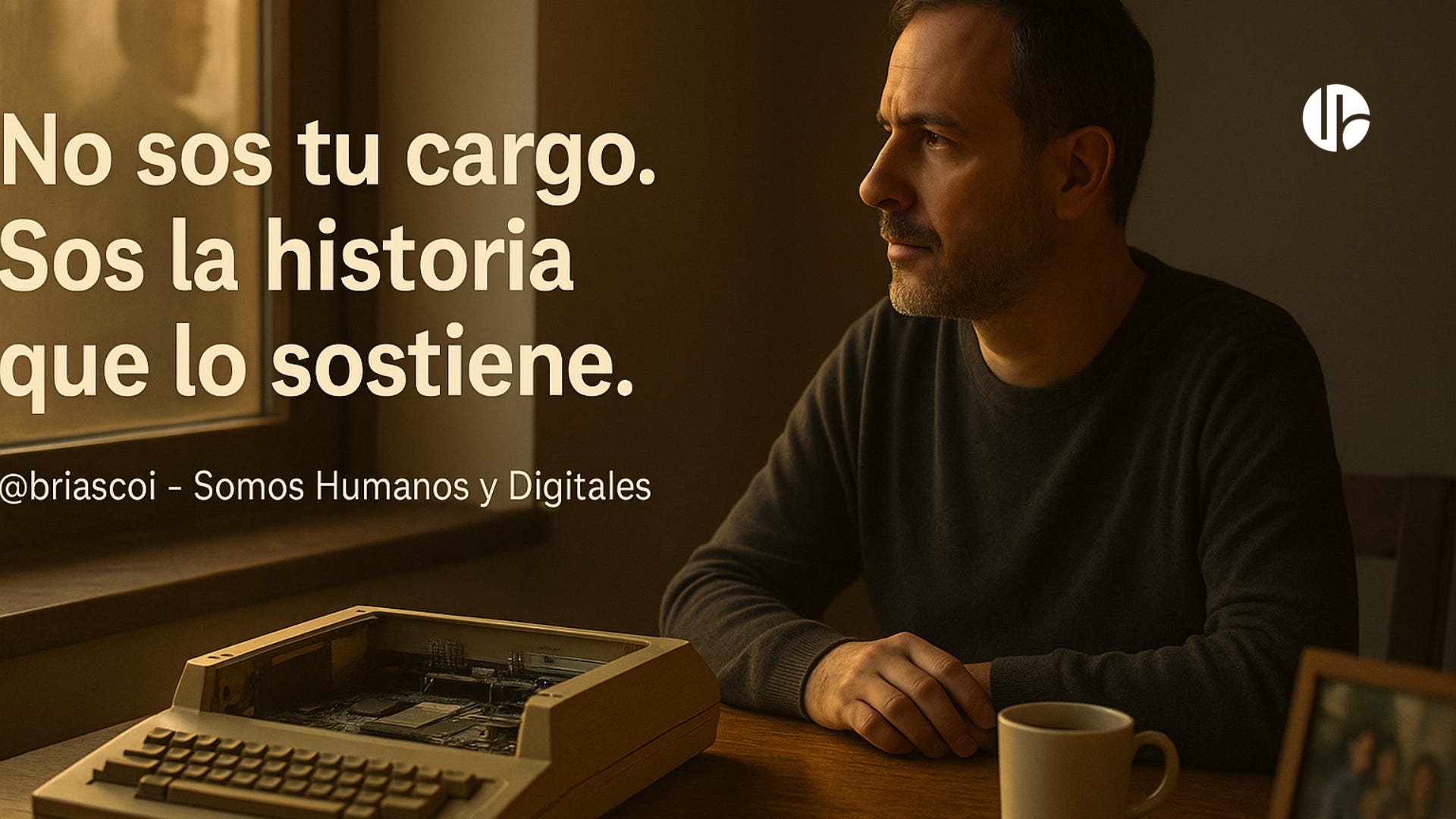 No sos tu cargo. Sos la historia que lo sostiene.