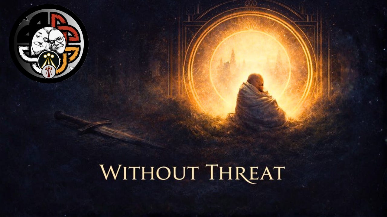 Not by the Sword: The Gospel of Mutual Indwelling episode artwork