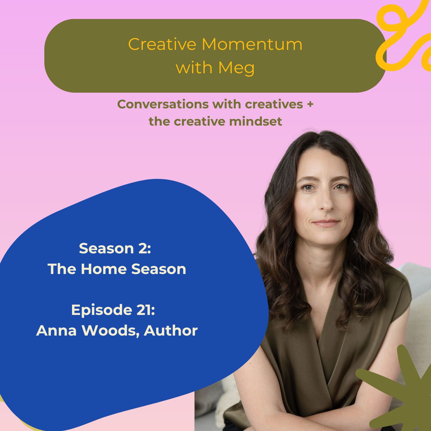 S2E21: Author Anna Woods on Writing in the Dark, Discovery Drafting + Perseverance