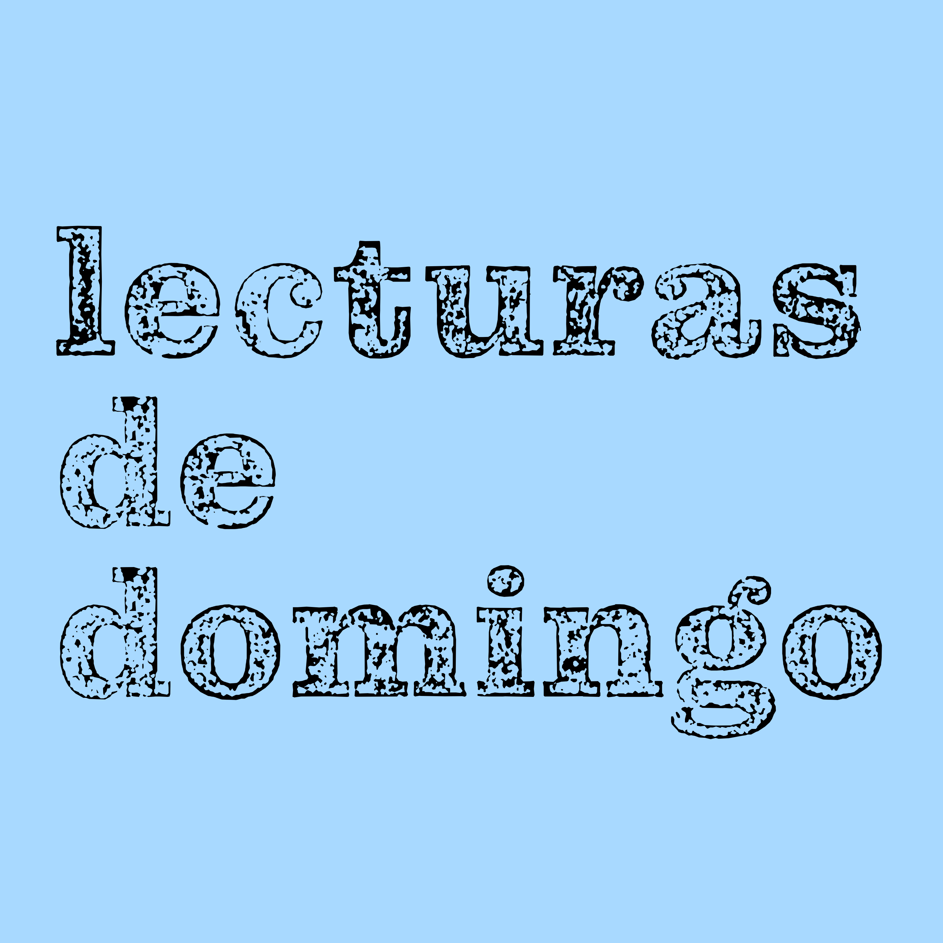 Lecturas de domingo